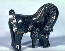 Figurine, horse and foal