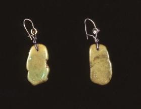 Earrings, pair