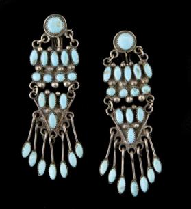 Earrings, pair