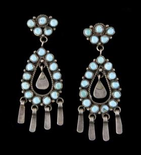 Earrings, pair