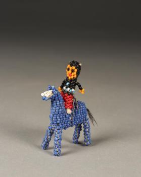 Ornament, horse and rider