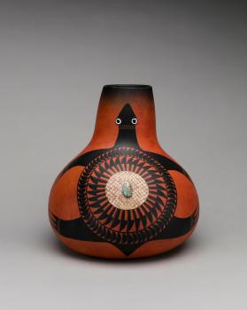 Gourd, painted (Decorative Arts Collection)